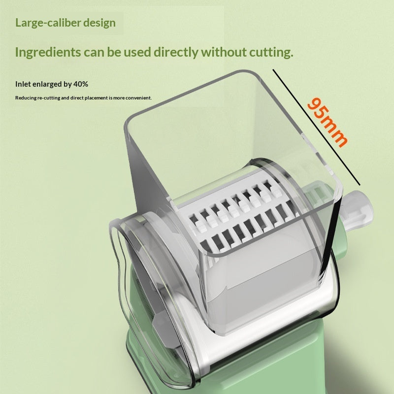 Hand Cranked Roller Cutter Multifunctional Potato Fruit Vegetable Shredder