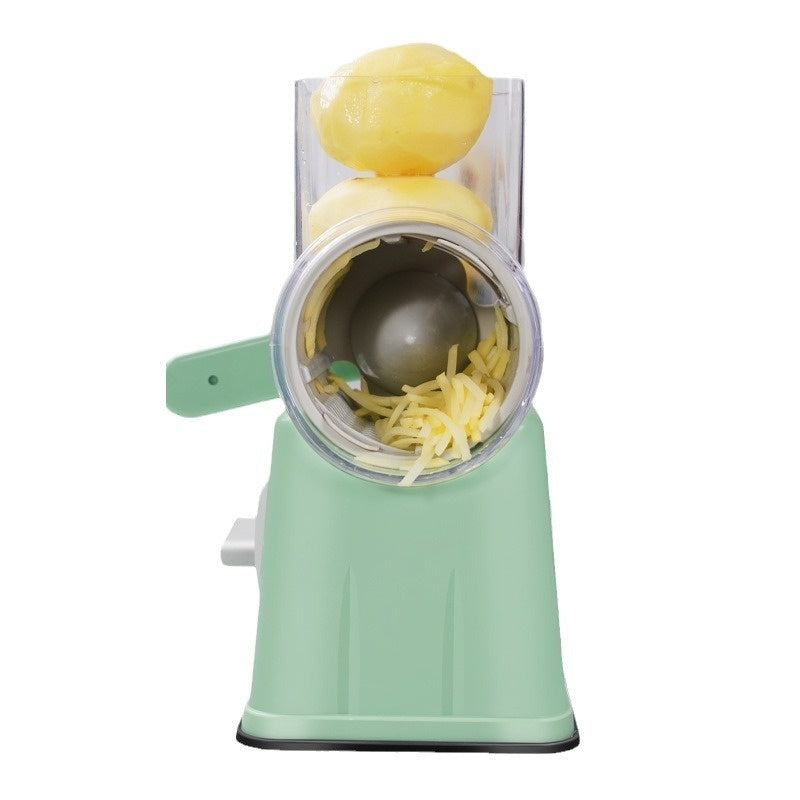Hand Cranked Roller Cutter Multifunctional Potato Fruit Vegetable Shredder